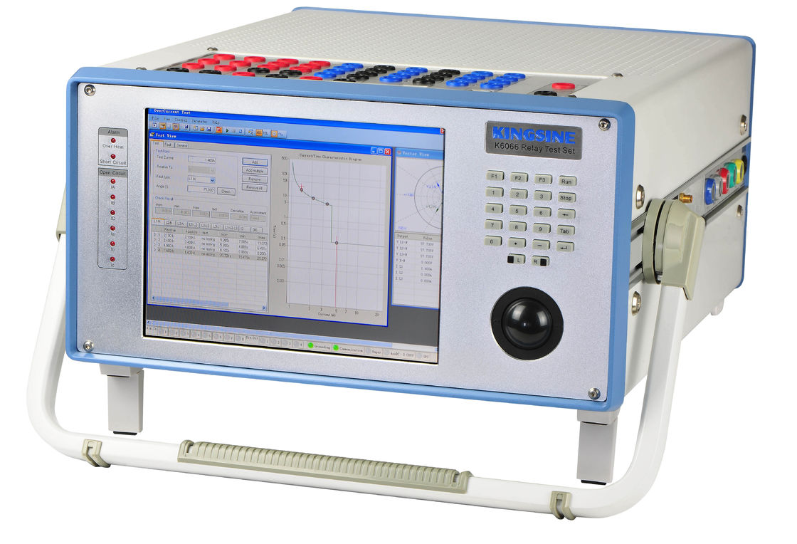 0.6A Relay Test Set 7 Phase Voltage For Voltage , Current K60 Series