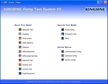 Flexible KRT Relay Testing Software Support IEC61850 , IEC60044