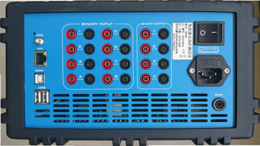 High Accuracy Protection Relay Testing KF86 9.7 Inch Touch Screen 8 Optical Ports