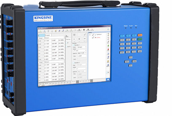 High Power Protection Relay Testing IEC61850 KF86P 6x35A&amp; 6x310V