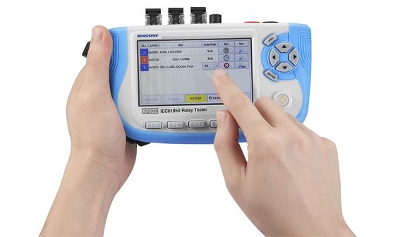 Handheld Digital KF932 IEC61850 Relay Test Set With Real Time Monitor